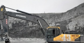 Пример Установка ГЛОНАСС/GPS на экскаватор Hyundai