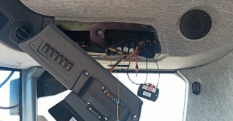 Пример Установка ГЛОНАСС/GPS на комбайн TORUM 795